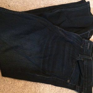 dark paige jeans sz 34 lennox